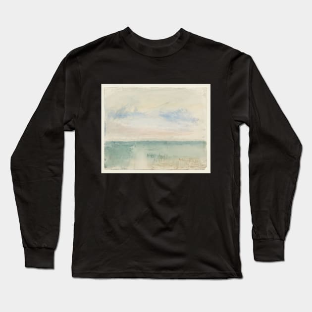 An Open Expanse of Water on the Lagoon, near Venice, 1840 Long Sleeve T-Shirt by Art_Attack